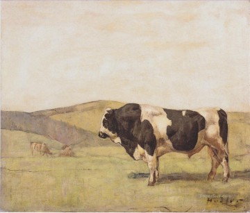 le taureau 1878 Peinture à l'huile